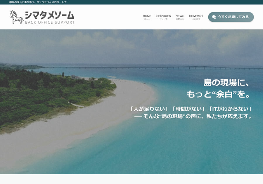 シマタメソーム（自主制作）のファーストビュー画像